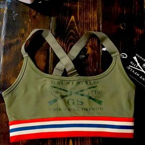 Grunt style sports bra